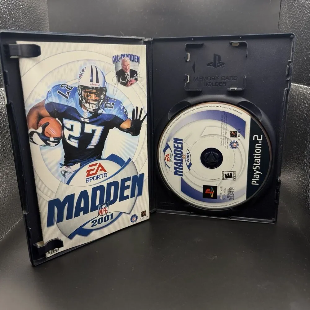 Madden NFL 2001 (PlayStation 2 PS2) CIB COMPLETE